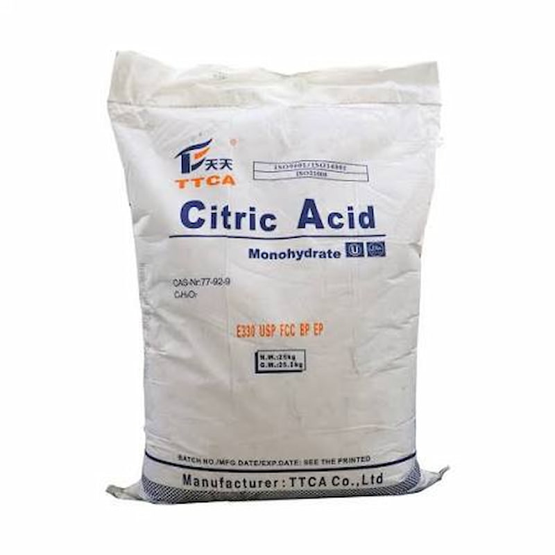 تصویر 4 از اسید سیتریک خشک TTCA پرکاربرد در صنایع مختلف